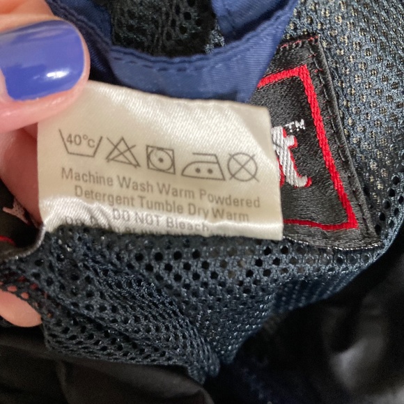 Marmot Gore•Tex Nylon Jacket Women's Medium Purple Navy Hooded - Picture 10 of 12